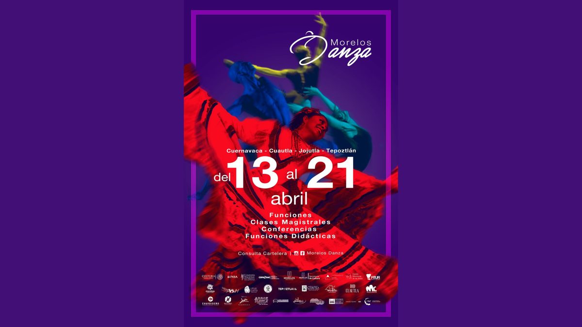 Portada Festival Morelos Danza 2018