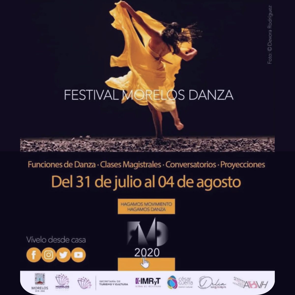 Portada Festival Morelos Danza 2020