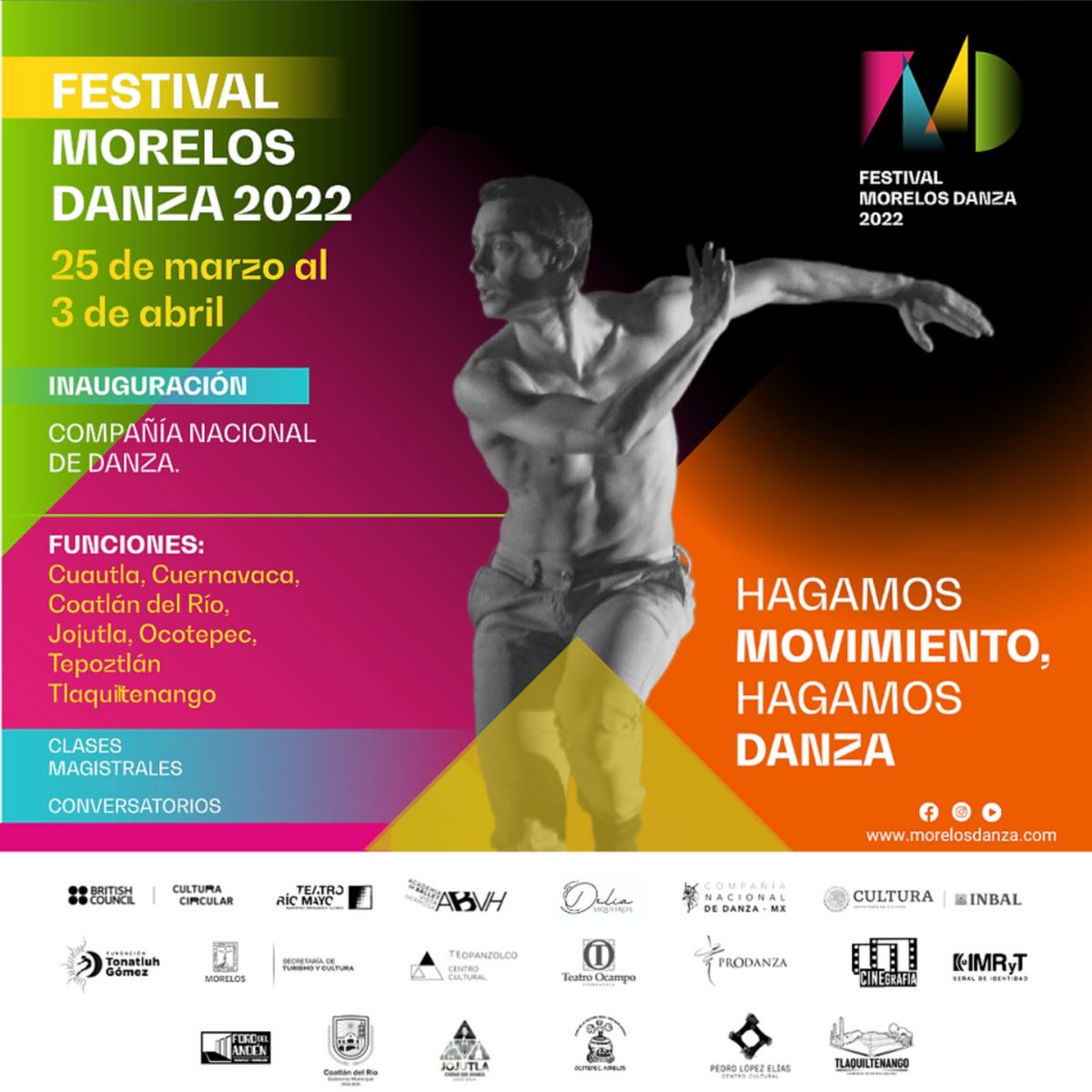 Portada Festival Morelos Danza 2022